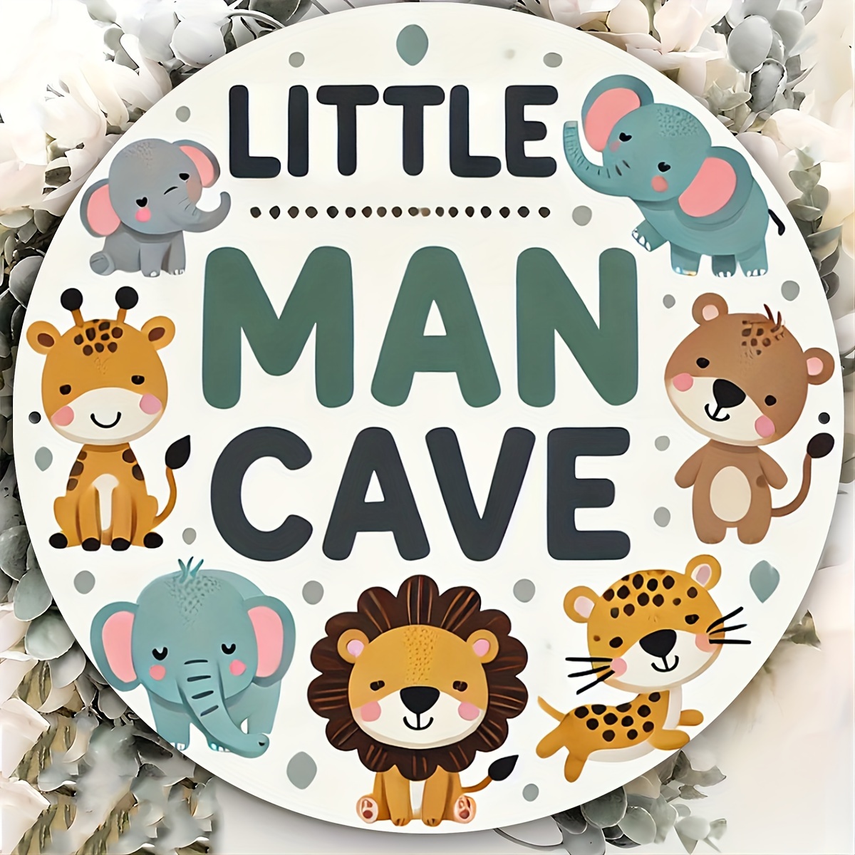 Baby Nursery Vintage - Décoration Murale Vintage en Bois «