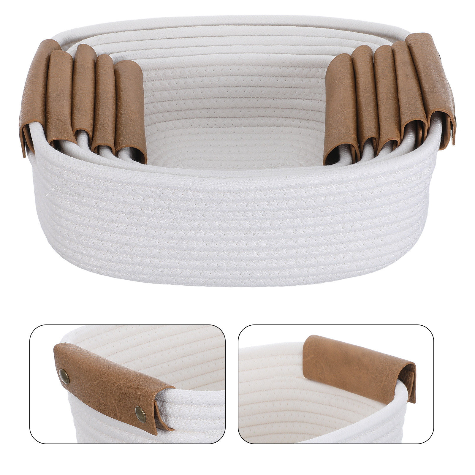 Baby Nursery Shelf - Ensemble de 5 paniers de rangement