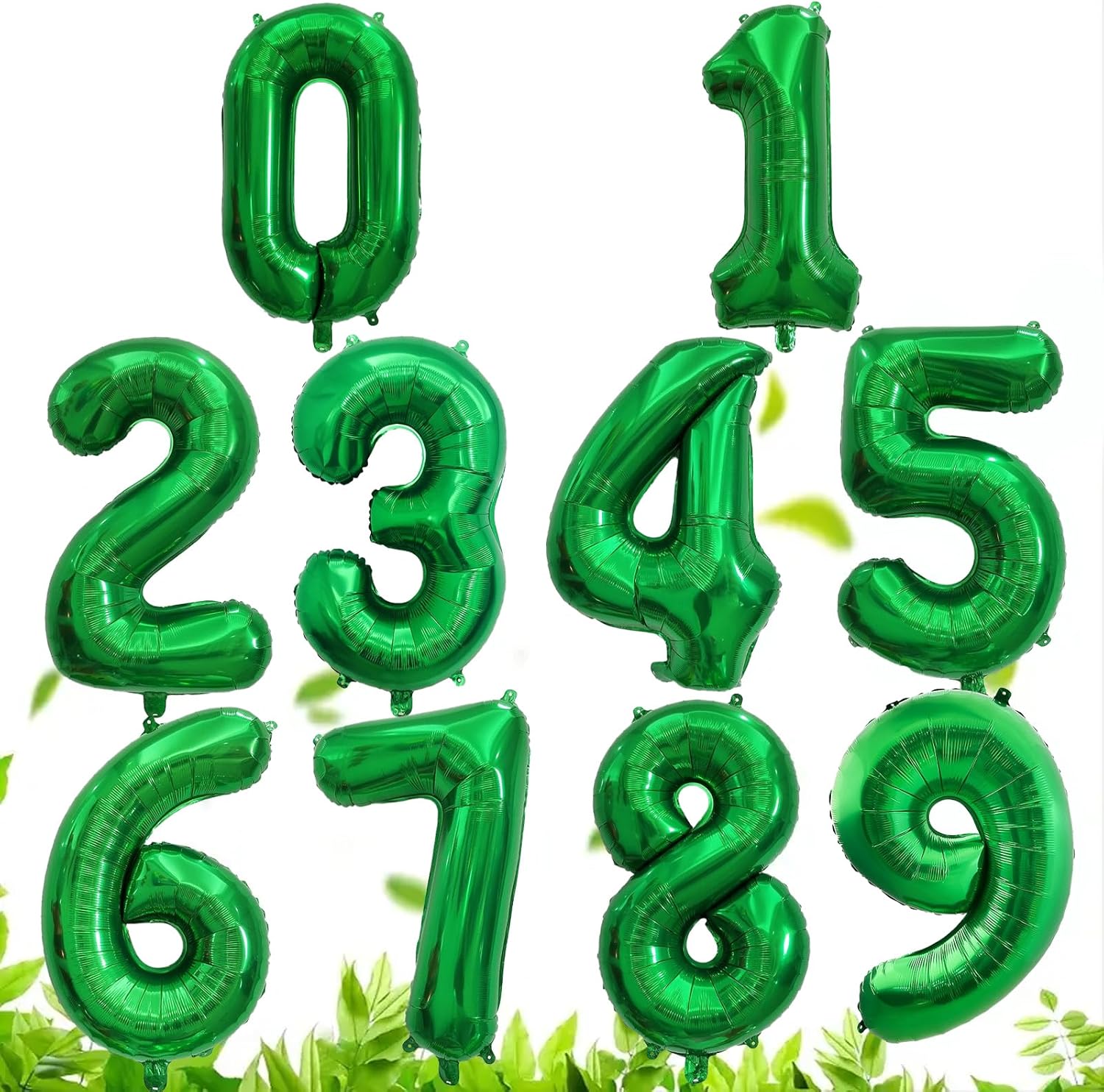Baby Nursery Jungle Theme - Ballons en feuille de 32 pouces,