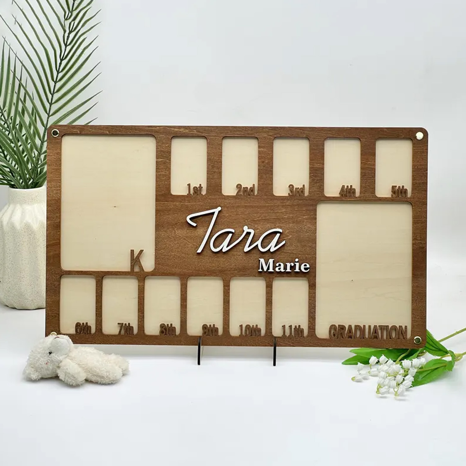 Baby Nursery Gifts - 1 plaque murale en bois personnalisable