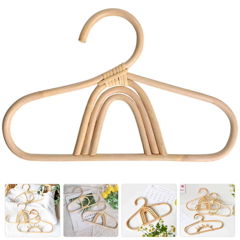 Baby Nursery Closet Organization - Cintre en rotin compact et écologique