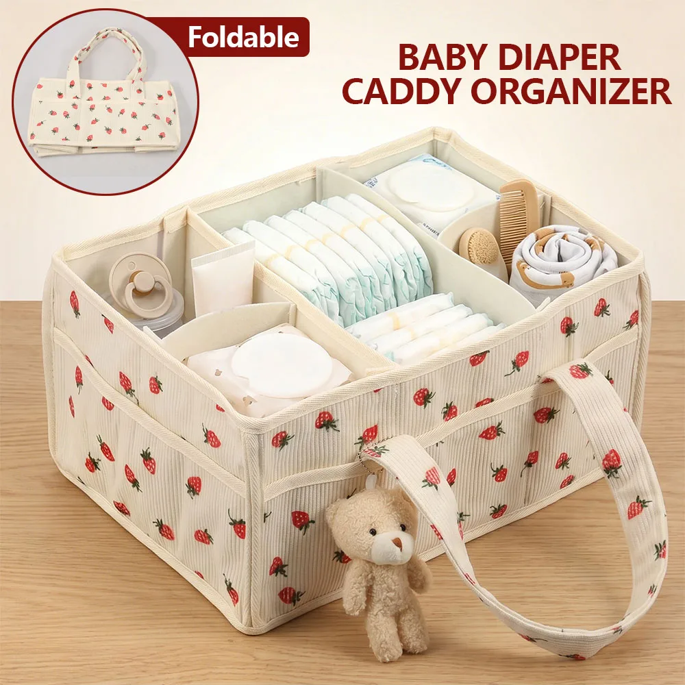 Baby Nursery Shelf - Panier de rangement portable en feutre