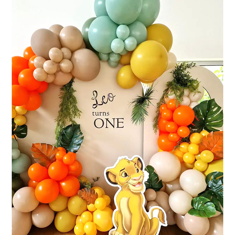 Baby Nursery Jungle Theme - Kit d'arche de ballons sur le