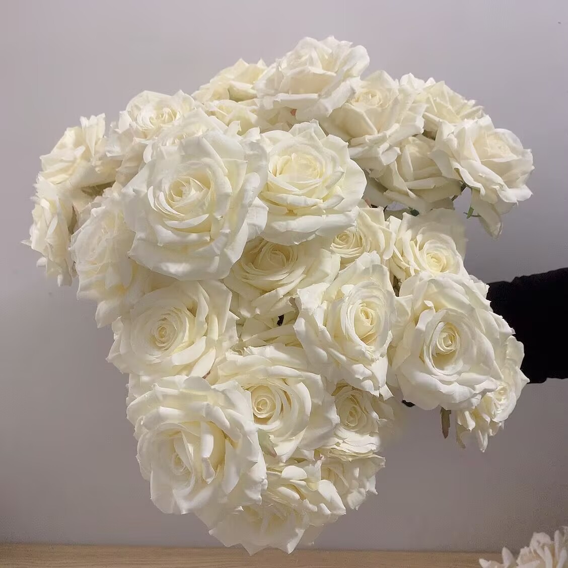 Baby Nursery Vintage - Bouquet de Roses artificielles à 7