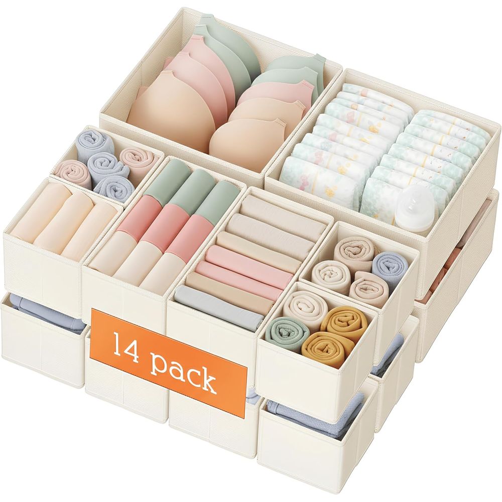 Baby Nursery Closet Organization - Lot de 14 organiseurs de rangement