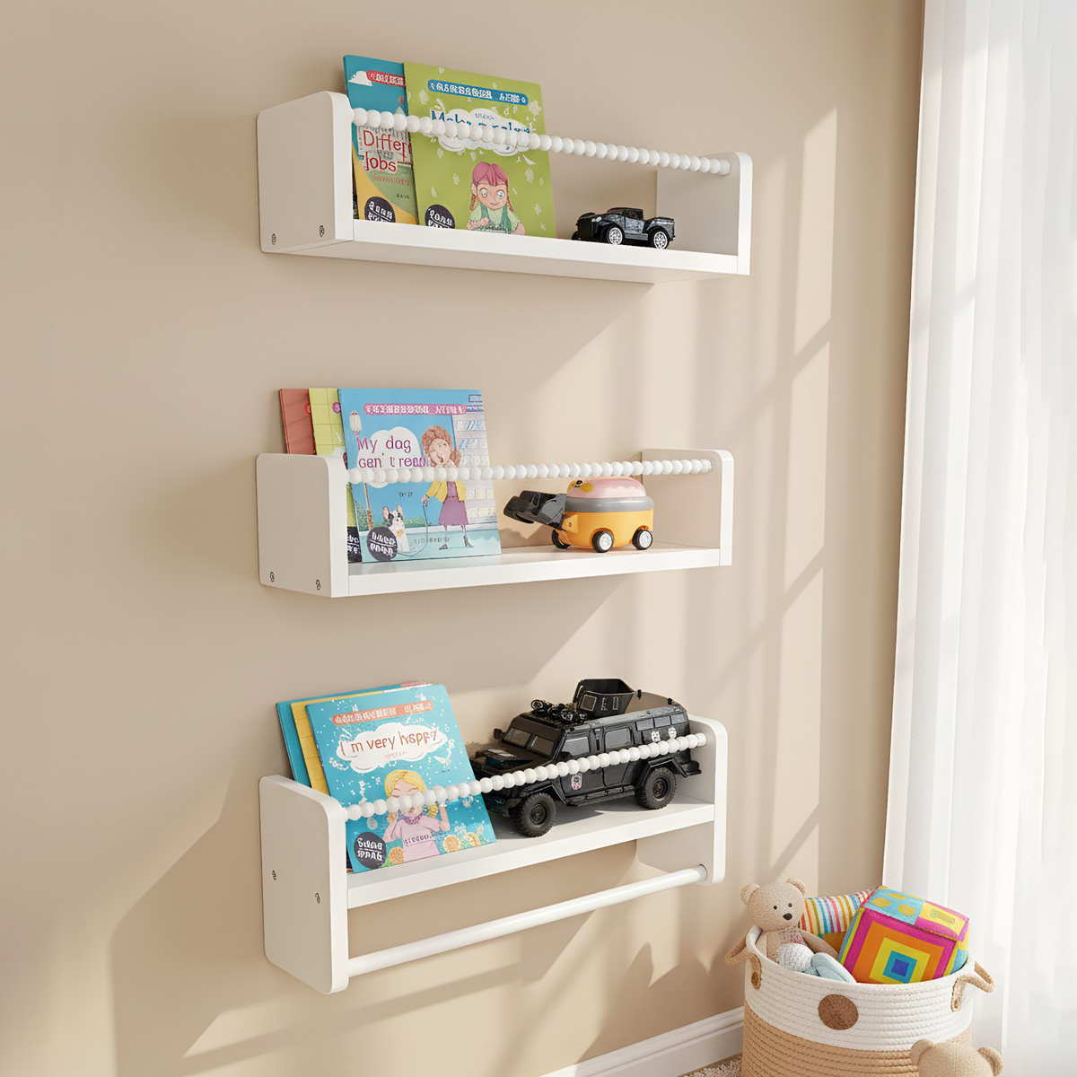Baby Nursery Shelf - Étagères à livres pour pépinière en