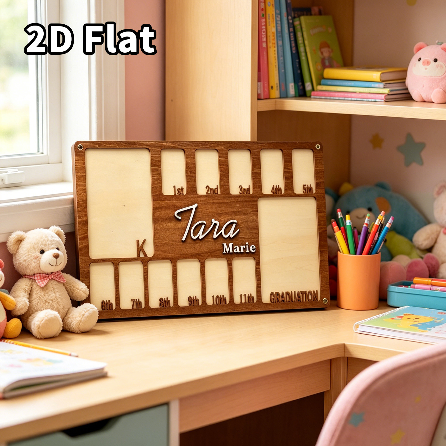 1 plaque murale en bois person - Baby Nursery Gifts avis et prix