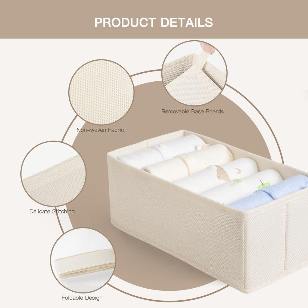 Lot de 10 organiseurs de tiroi - Baby Nursery Closet Organization avis et prix