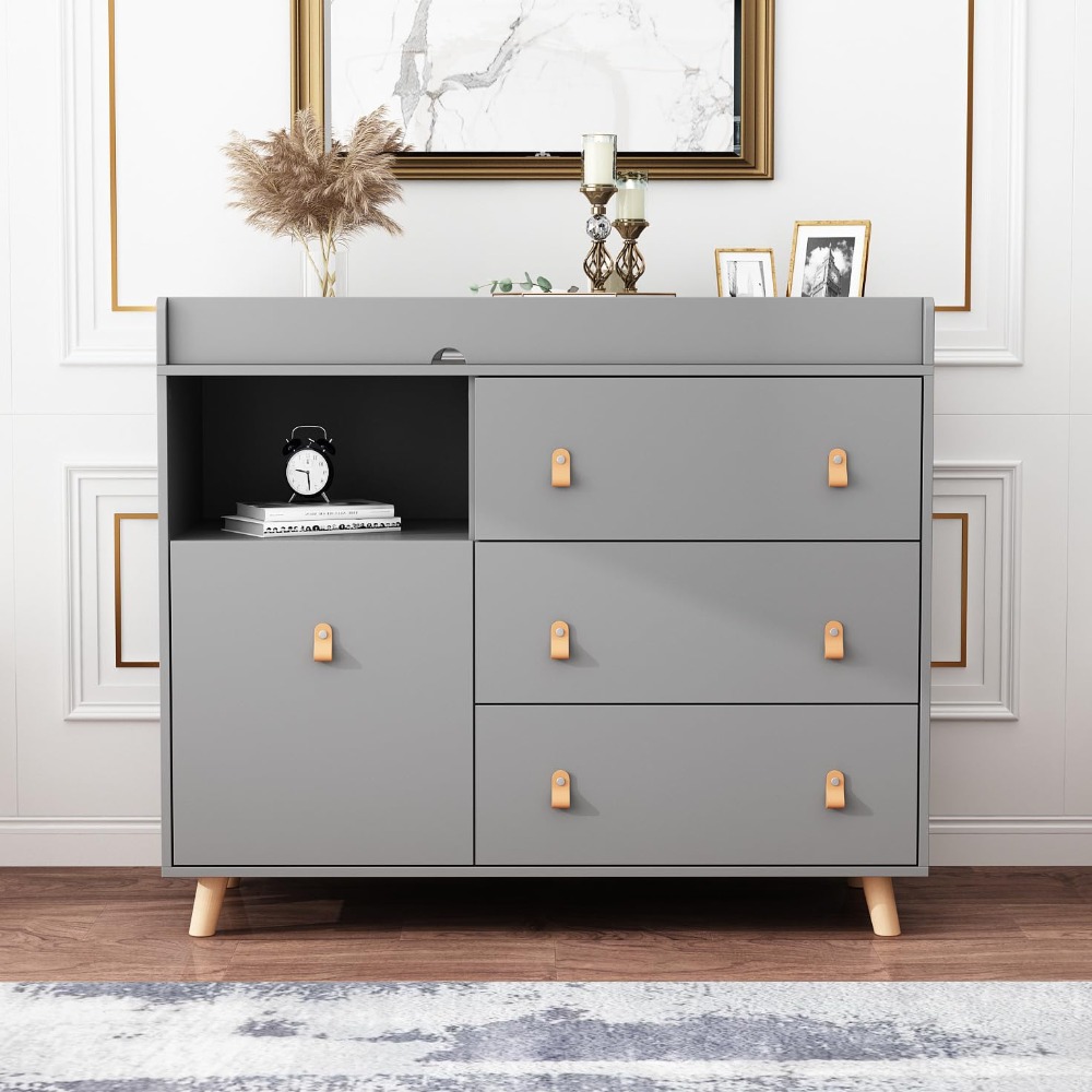 Commode à langer pour bébé, co - Baby Nursery Shelf avis et prix