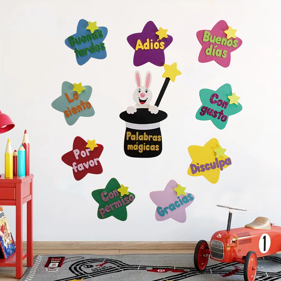 Autocollant mural auto-adhésif - Baby Nursery In Spanish avis et prix