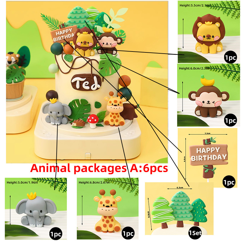 Décorations de gâteau sur le t - Baby Nursery Jungle Theme avis et prix