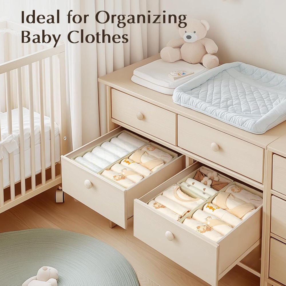 Organiseurs de tiroirs pour vê - Baby Nursery Closet Organization avis et prix