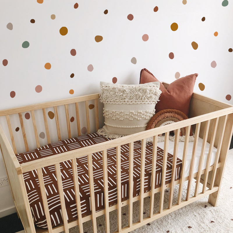 Boho pépinière à pois autocoll - Baby Nursery Vintage avis et prix