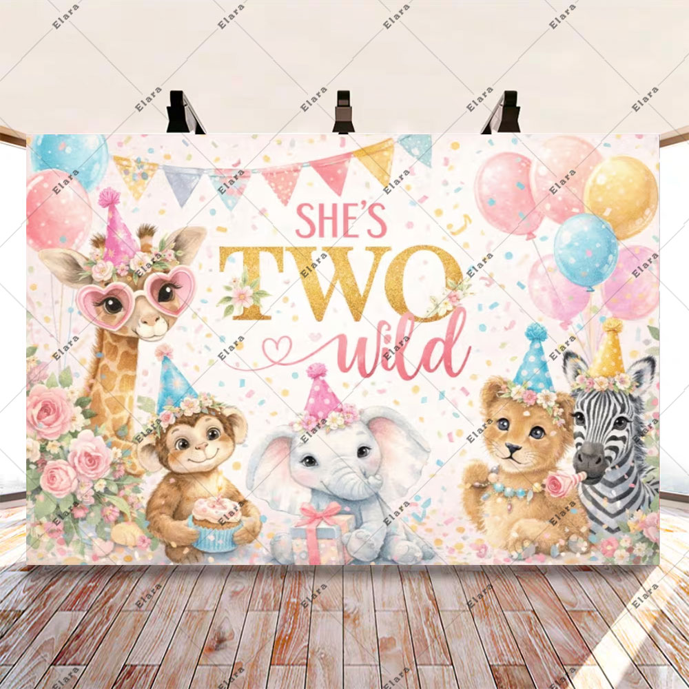 Toile de fond photo thème 'She - Baby Nursery Jungle Theme avis et prix