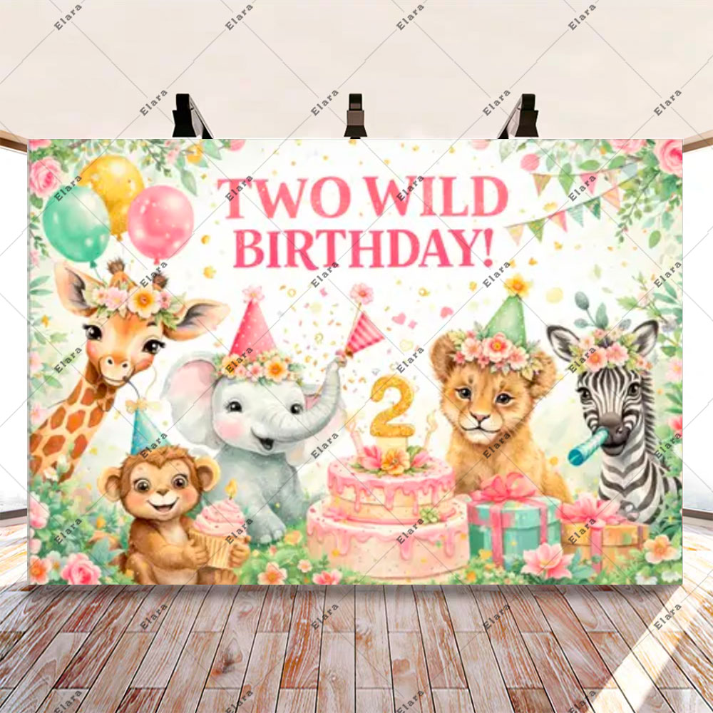 Toile de fond photo thème 'She - Baby Nursery Jungle Theme avis et prix