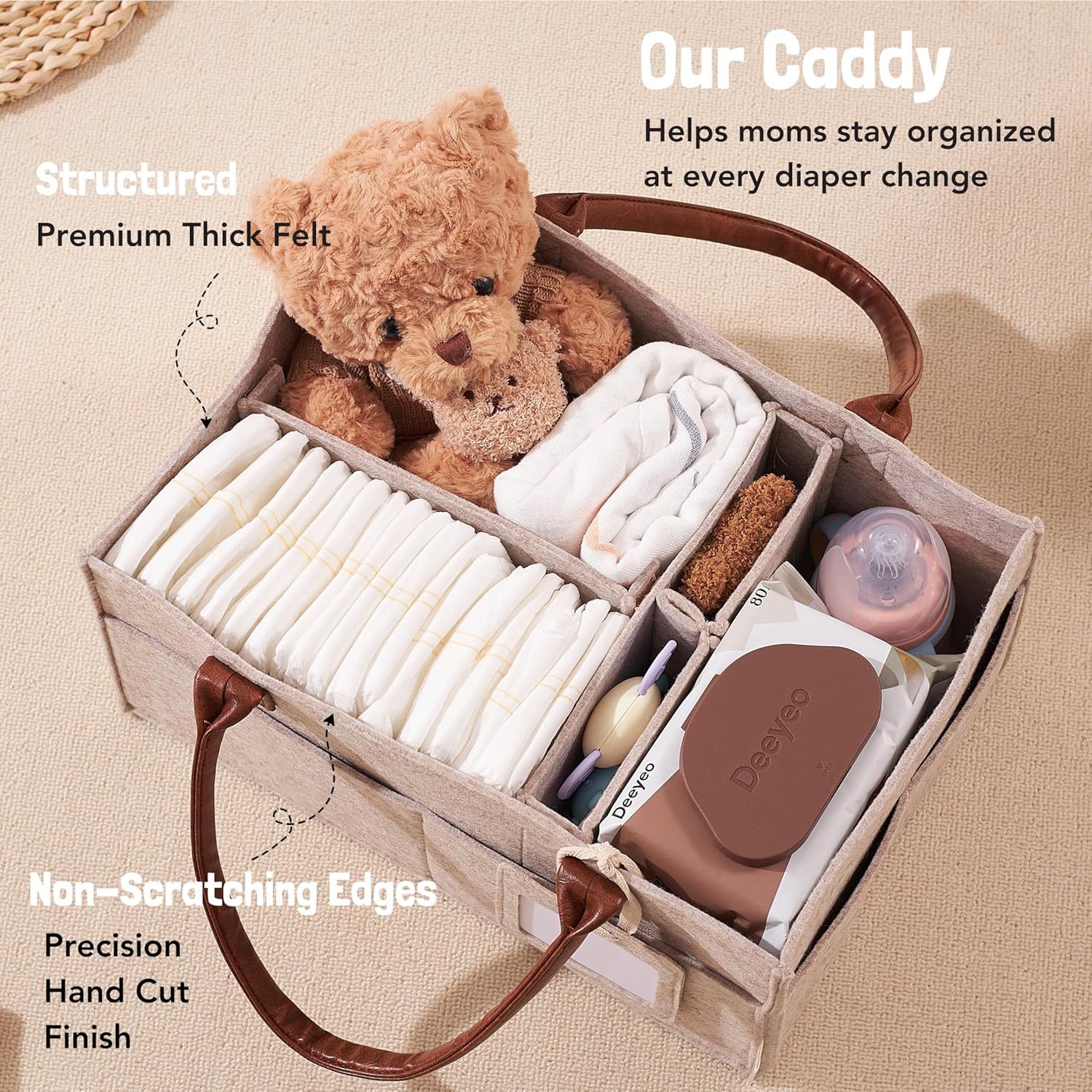 Panier de rangement en feutre  - Baby Nursery Shelf avis et prix