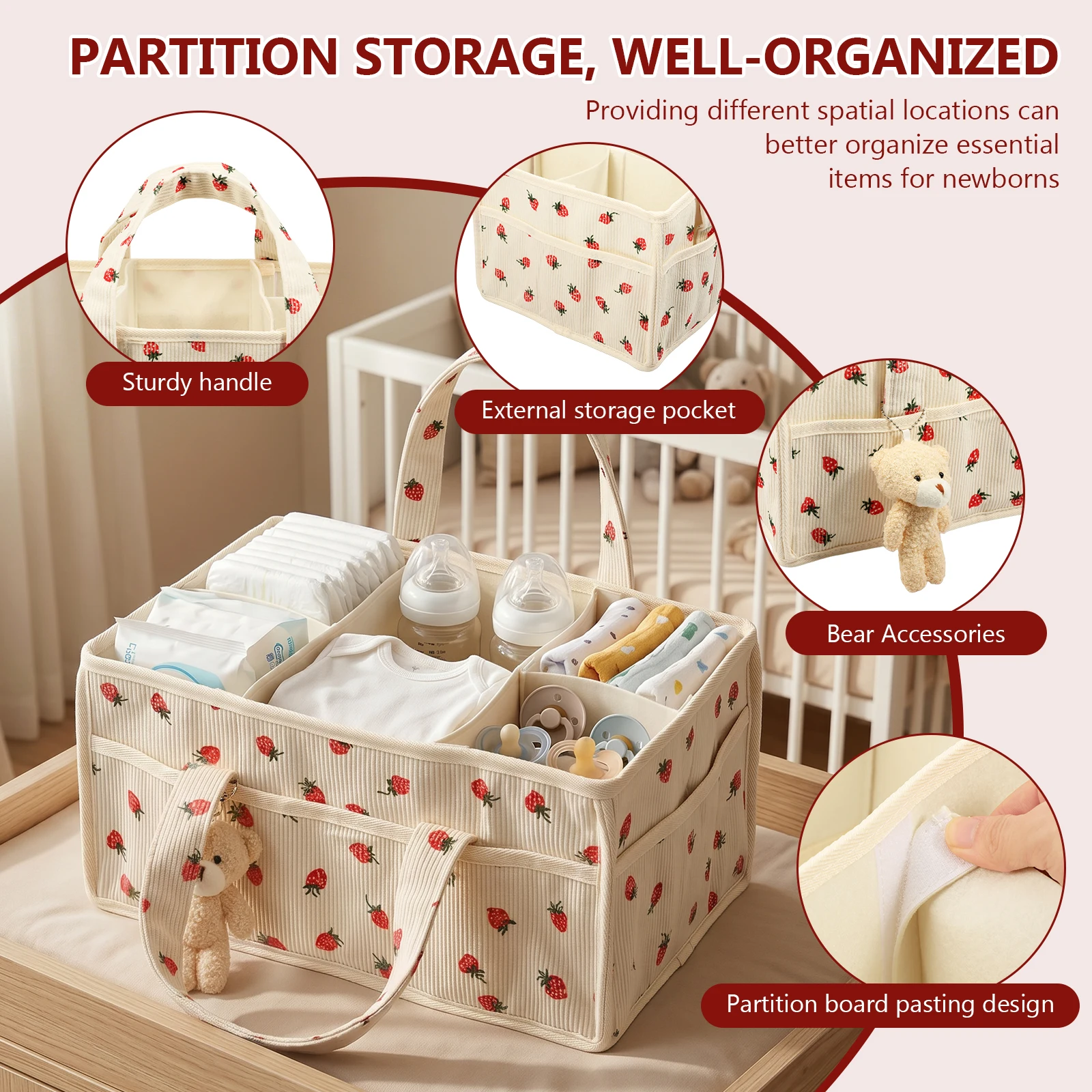 Panier de rangement portable e - Baby Nursery Shelf avis et prix
