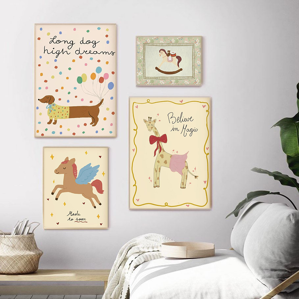 Impression vintage pour chambr - Baby Nursery Vintage avis et prix