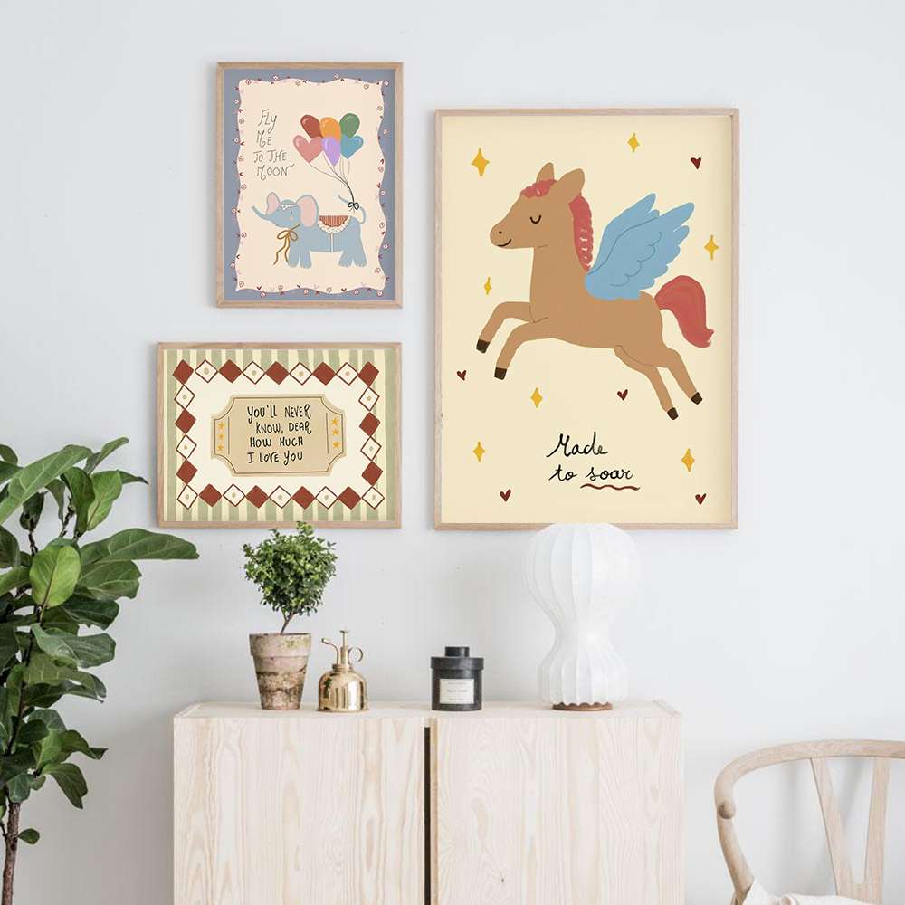 Impression vintage pour chambr - Baby Nursery Vintage avis et prix