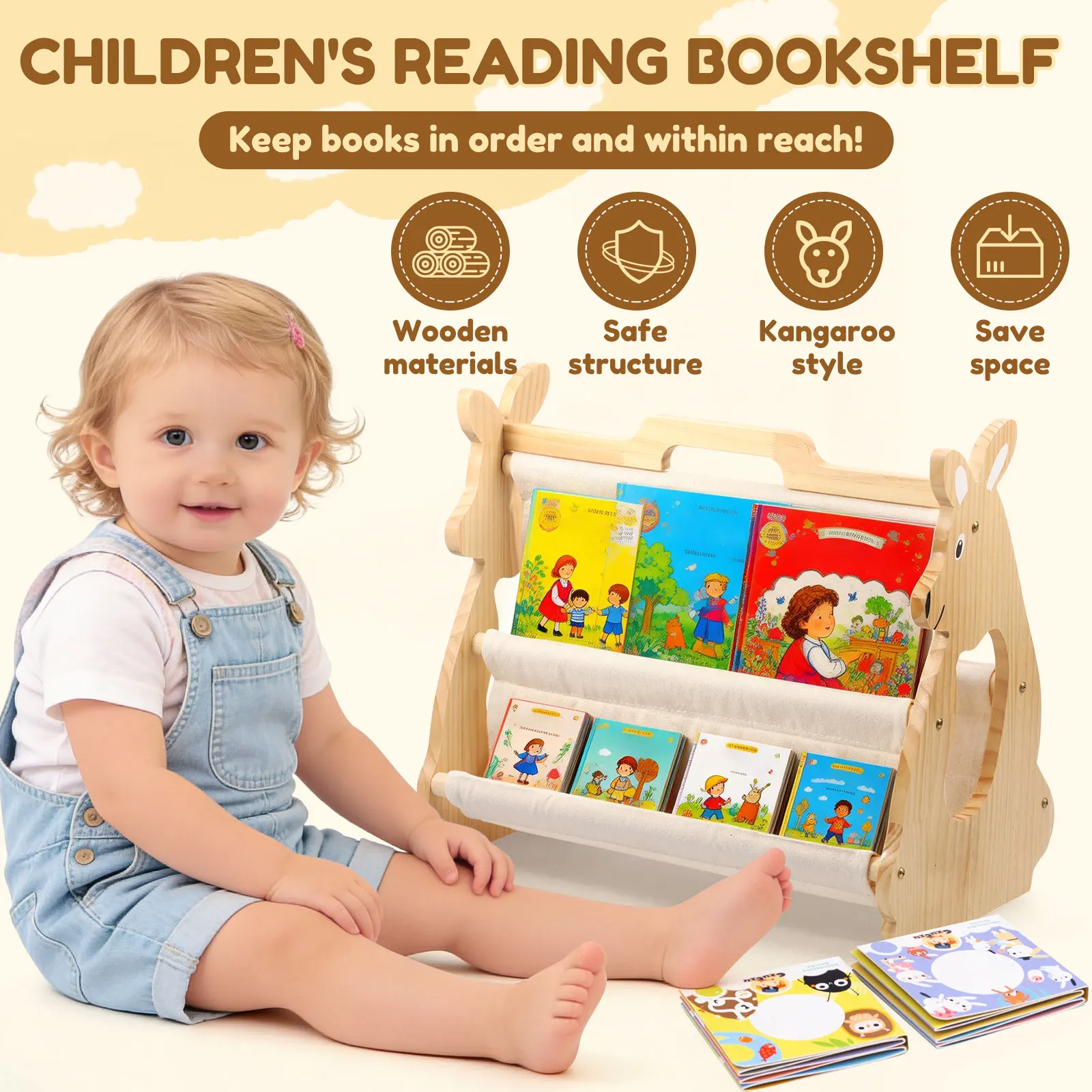 Étagère à livres pour enfants, - Baby Nursery Shelf avis et prix