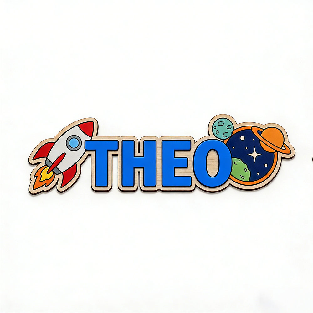 Panneau personnalisé en bois a - Baby Nursery Gifts avis et prix
