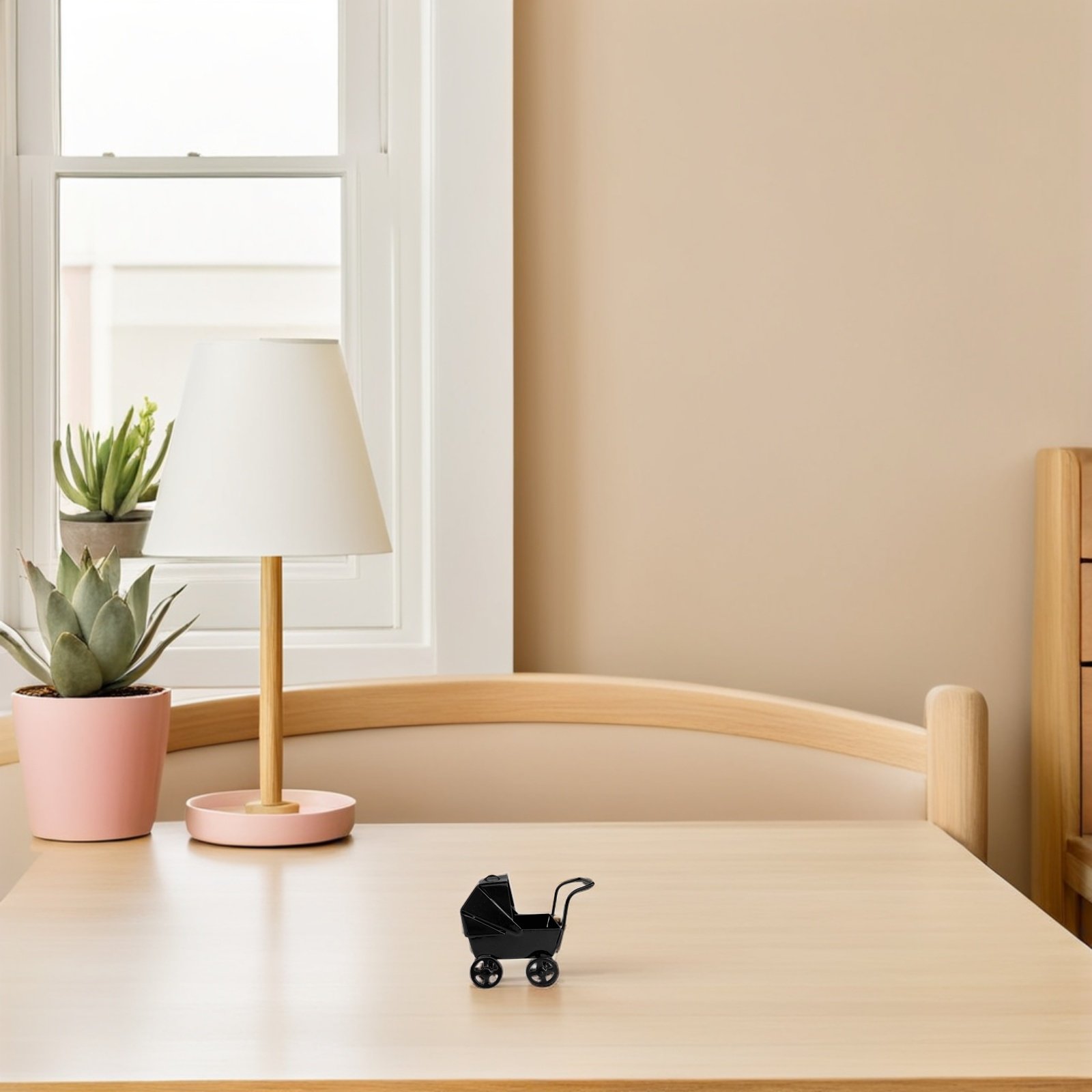 Poussette miniature en fer sty - Baby Nursery Vintage avis et prix