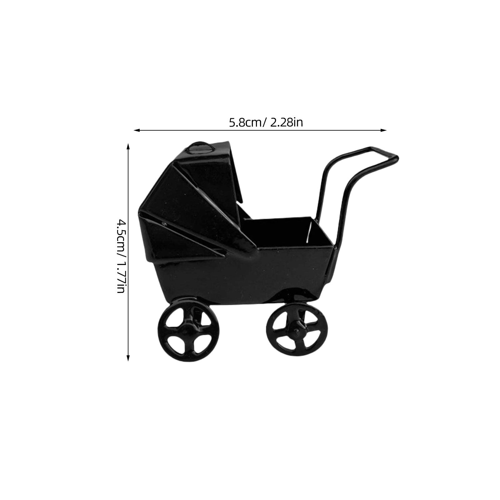Poussette miniature en fer sty - Baby Nursery Vintage avis et prix