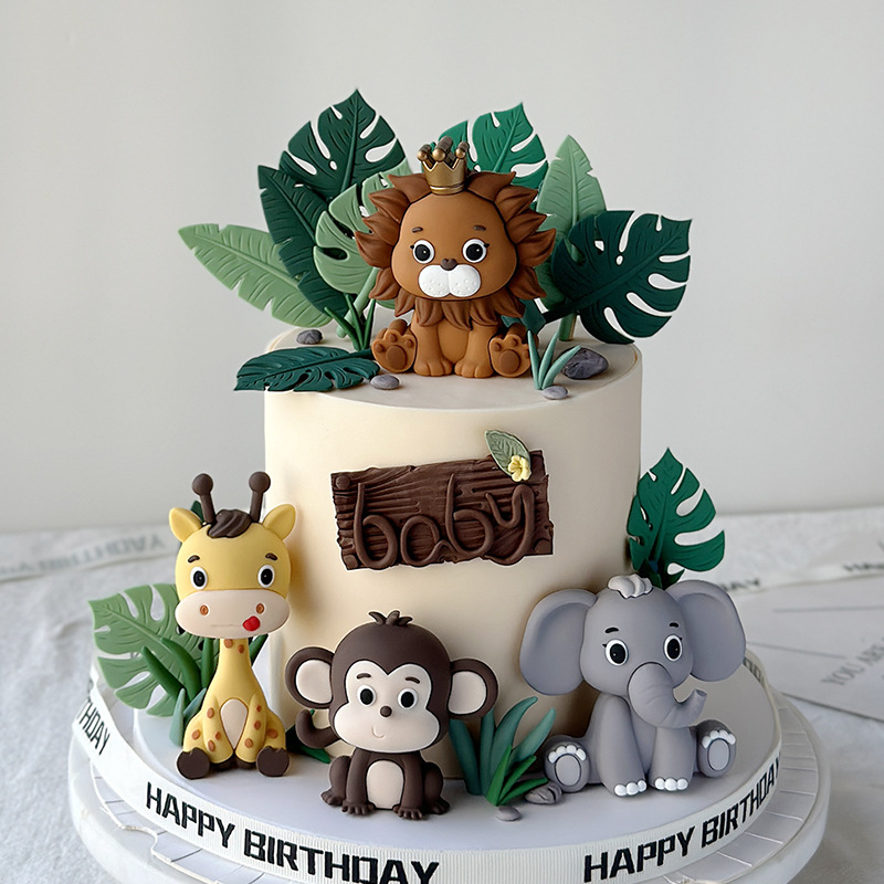 Ensemble de décoration de gâte - Baby Nursery Jungle Theme avis et prix