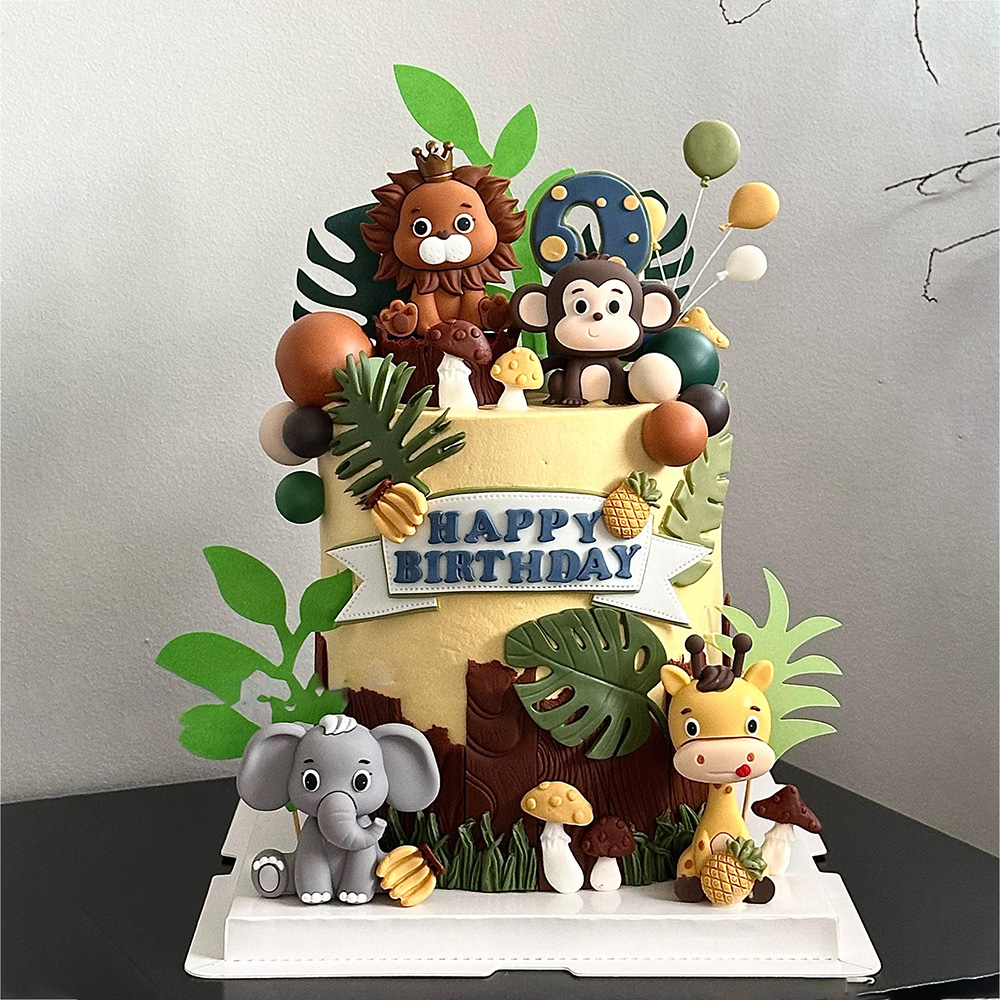 Ensemble de décoration de gâte - Baby Nursery Jungle Theme avis et prix