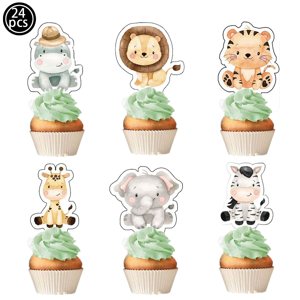 Décorations de Cupcake pour fê - Baby Nursery Jungle Theme avis et prix