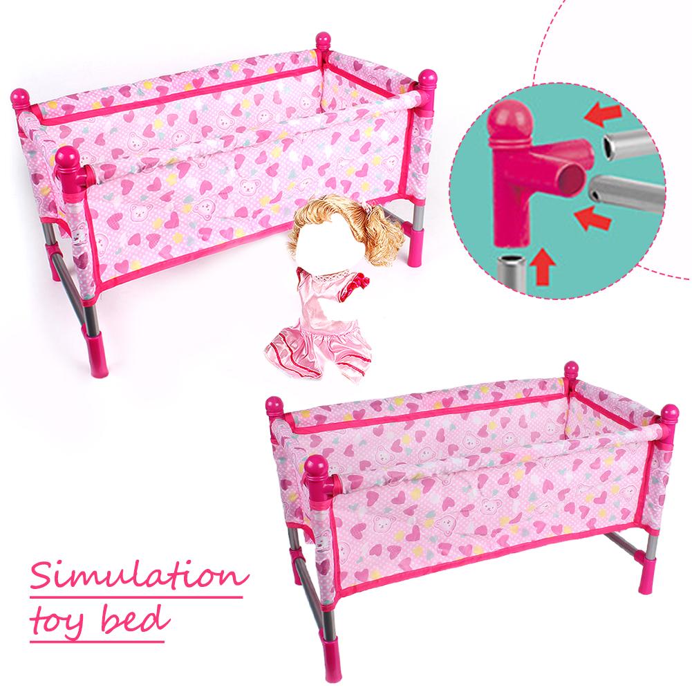 Lit jouet Simulation bébé poup - Baby Nursery Crib avis et prix