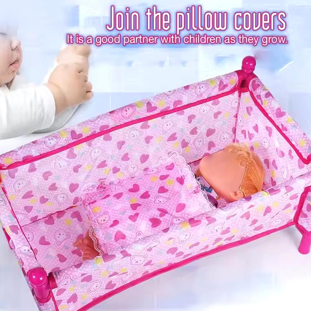 Lit jouet Simulation bébé poup - Baby Nursery Crib avis et prix