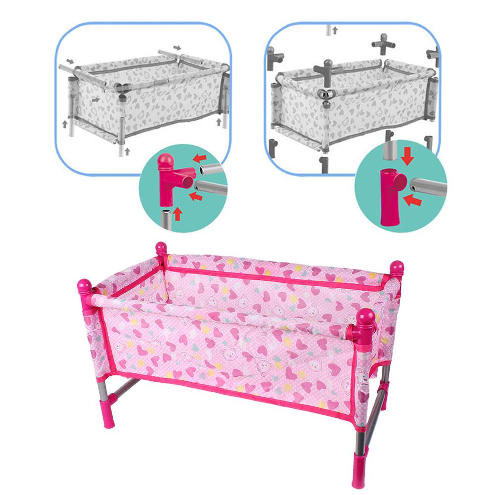 Lit jouet Simulation bébé poup - Baby Nursery Crib avis et prix