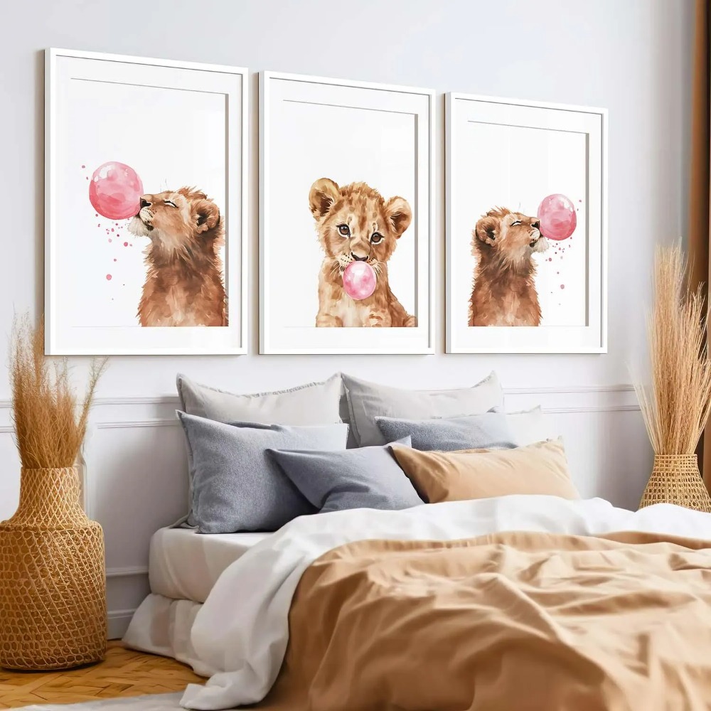 Ensemble d'art mural pour cham - Baby Nursery Jungle Theme avis et prix