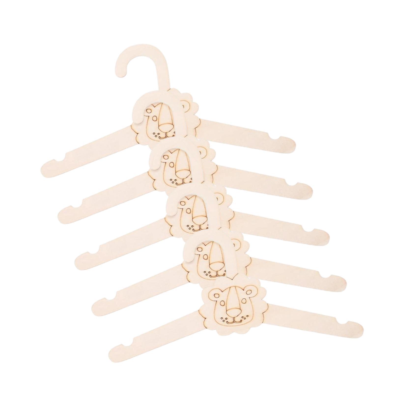 Petits cintres en bois antidér - Baby Nursery Closet Organization avis et prix
