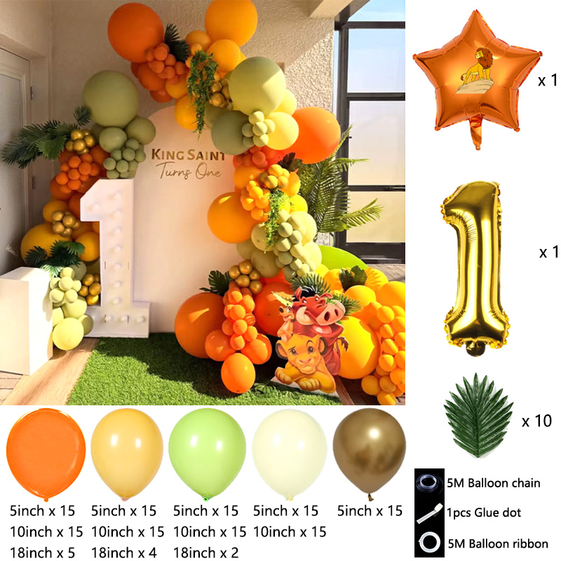 Kit d'arche de ballons sur le  - Baby Nursery Jungle Theme avis et prix