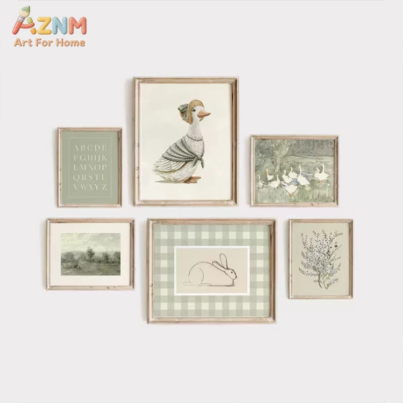 AZNM Impression sur toile vint - Baby Nursery Vintage avis et prix