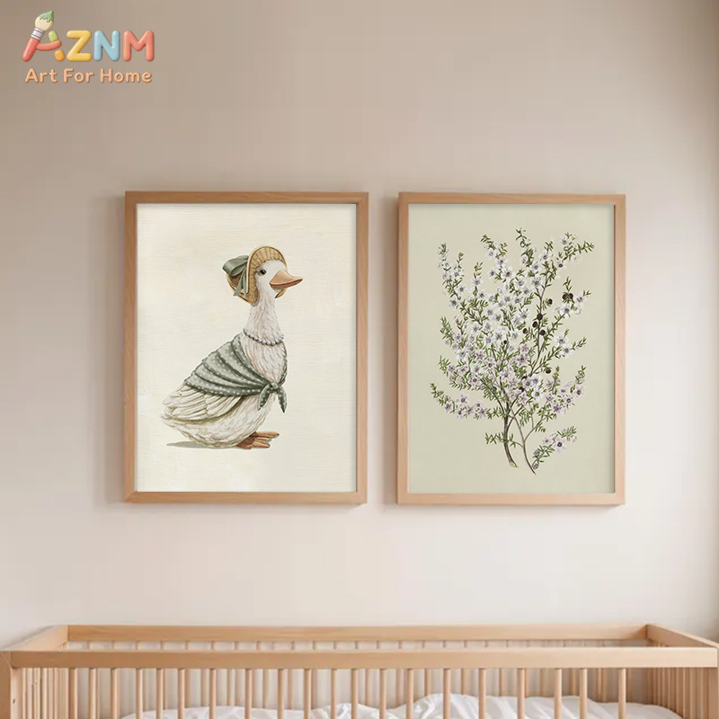 AZNM Impression sur toile vint - Baby Nursery Vintage avis et prix