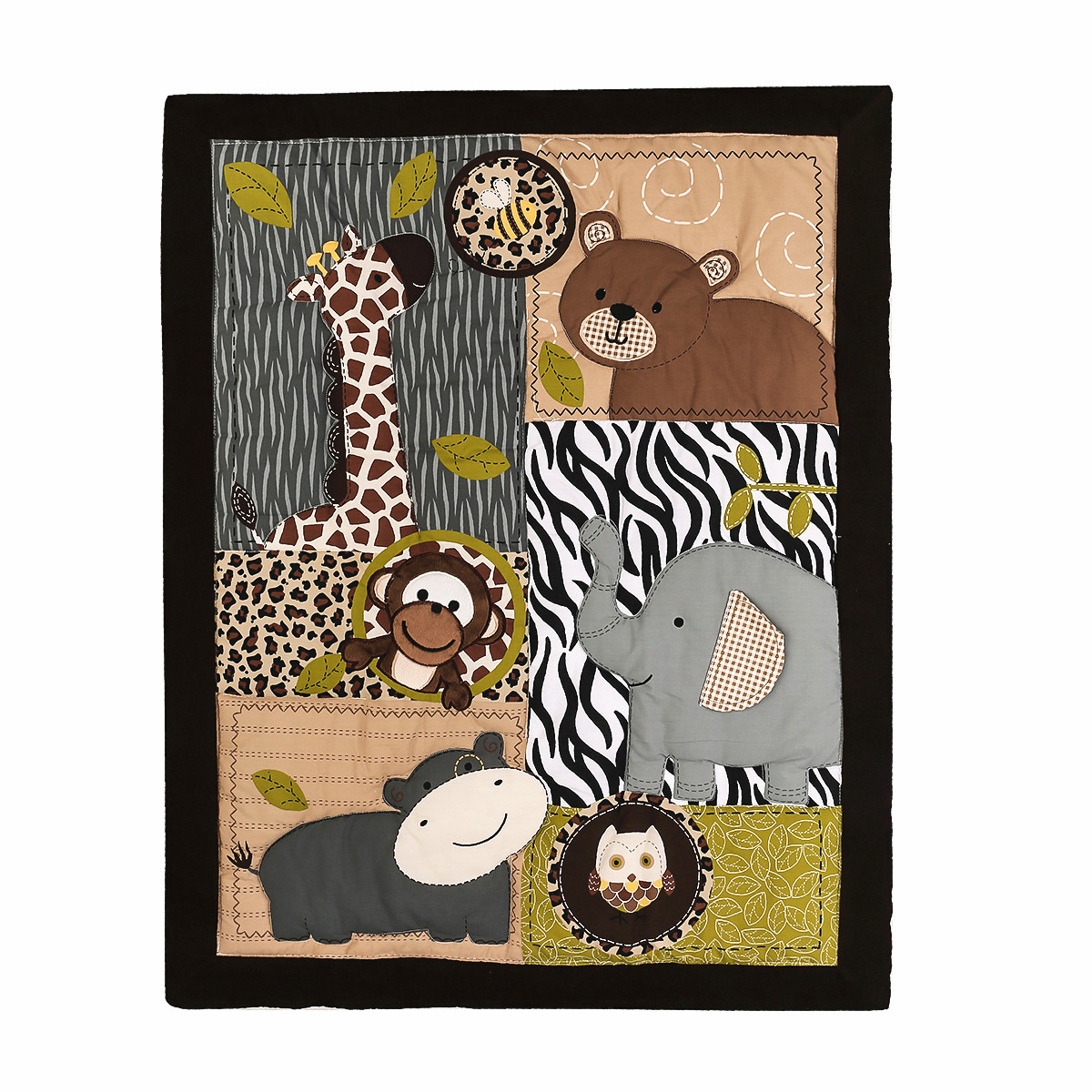 Parure de lit brodée pour nouv - Baby Nursery Jungle Theme avis et prix